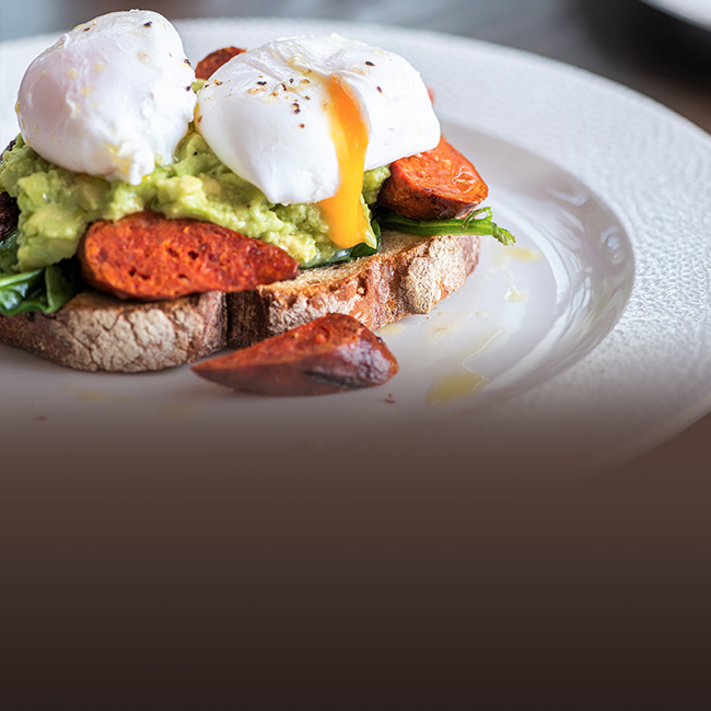 Brunch menu at The Fox & Hounds