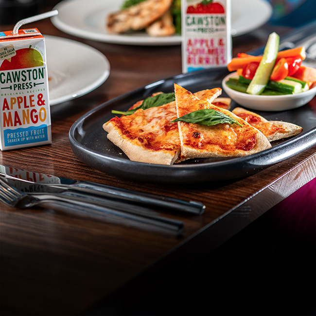 Children's menu at The Fox & Hounds