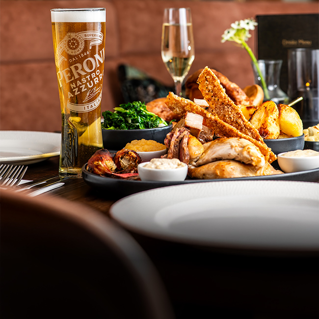 Wine & Drinks menu at The Fox & Hounds