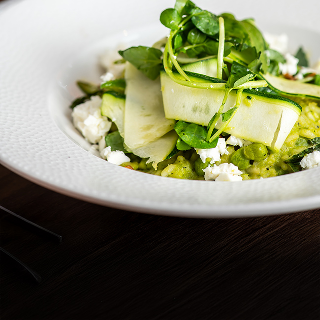Vegan menu at The Fox & Hounds